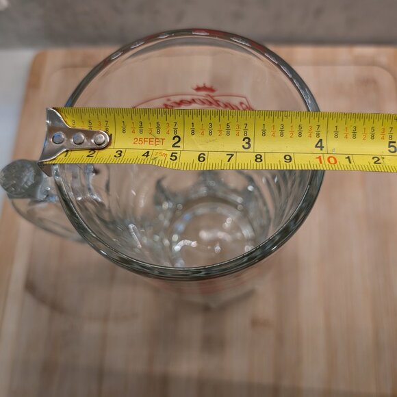 Budweiser Glass Beer Stein - Picture 5 of 5